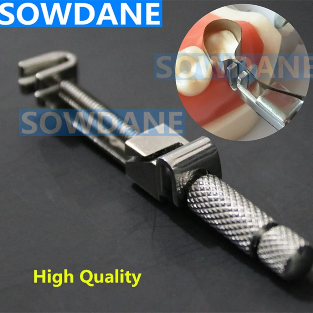 

Dental Tofflemire Matrix Retainer Stainless Steel Teeth Whitening Instrument Tool