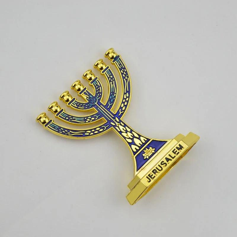 Миниатюрный подсвечник в виде еврейского ислама Ханука Менора 7 веток из