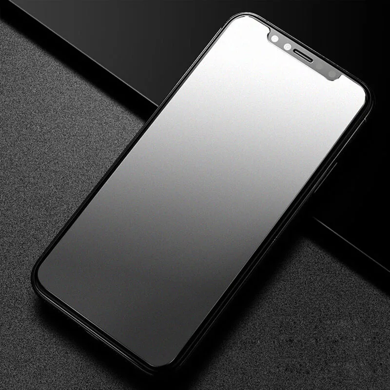 Закаленное стекло 2.5D с защитой от отпечатков пальцев для iPhone X XR XS Max 6 6s 7 8 plus