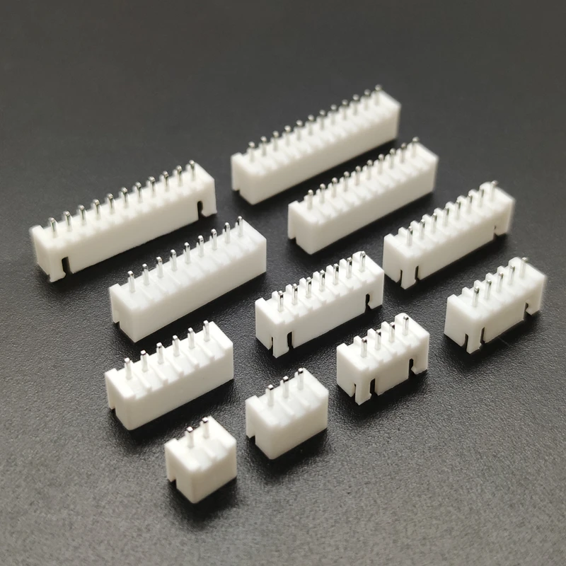 40 шт. XH2.54 2 54 мм разъем штырьковый прямой штырь 2p 12p всего 11 типов|pin connector|pin header