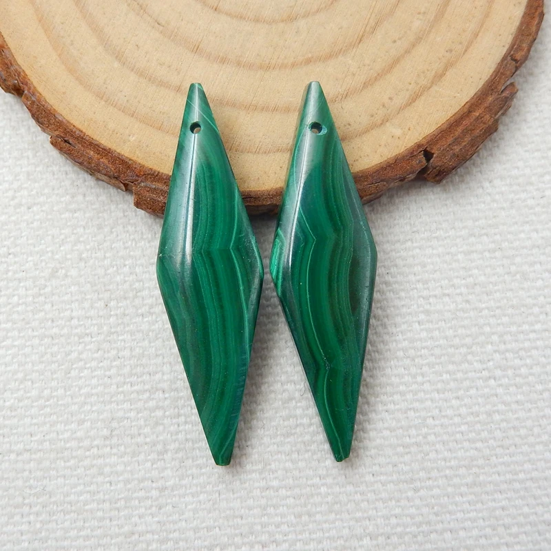 Лидер продаж 1 пара полуфабрикатов зеленого цвета серьги ручной работы из