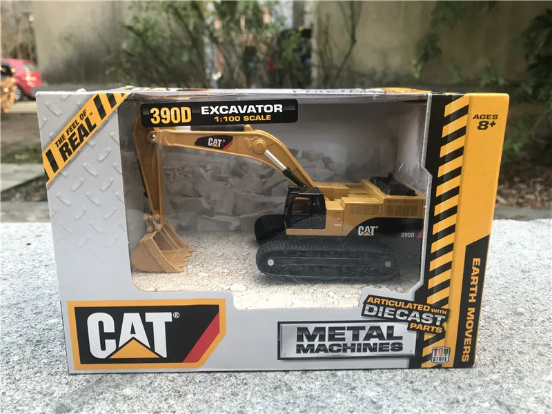 Оригинальный 1:100 экскаватор 390D инженерные сочлененные металлические Литые