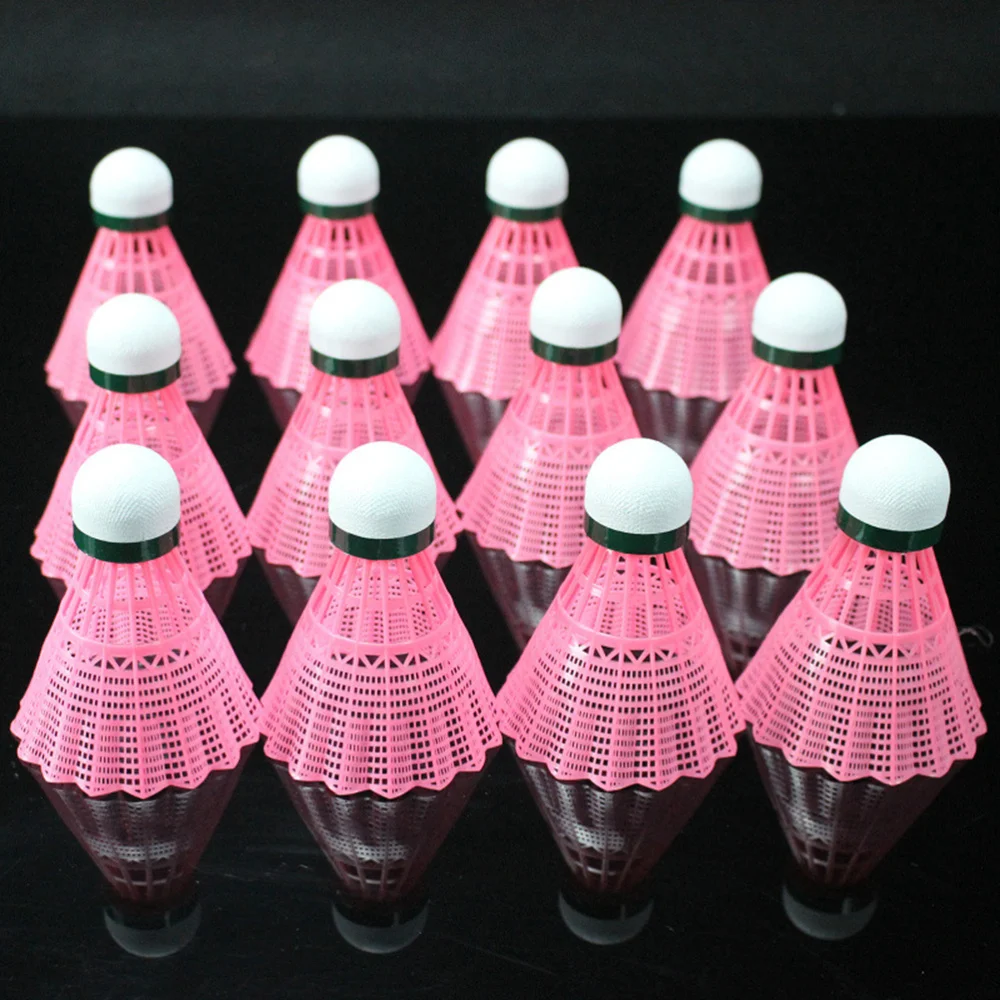 

6pcs Nylon Badminton Practical Shuttlecocks Sports Supplies Exercise Accessories for Indoor Outdoor Playing School Activ