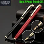 Лидер продаж, брендовая металлическая ручка для письма, роскошная, хорошего качества, для бизнесмена, купите 2 ручки, отправьте подарок
