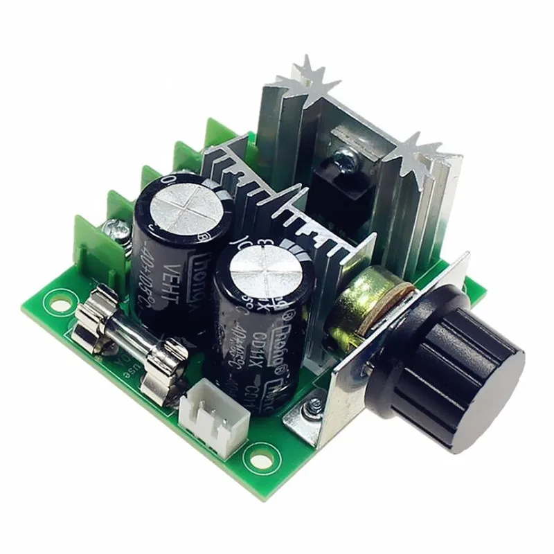400W DC Motor Speed Controller Regulator Stepless High Efficiency Control Switch With Reverse Polarity 12-40V 10A | Обустройство дома