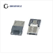 20 шт./партия USB Мужской 5p с оболочкой пластиковый корпус Micro USB разъем Jack хвост телефонный разъем Sockect терминалы DIY