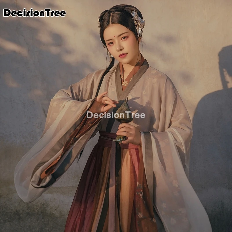 

2021 chinese traditional woman performance dance hanfu female party tang suit girls chinese style cheongsam dress retro costumes