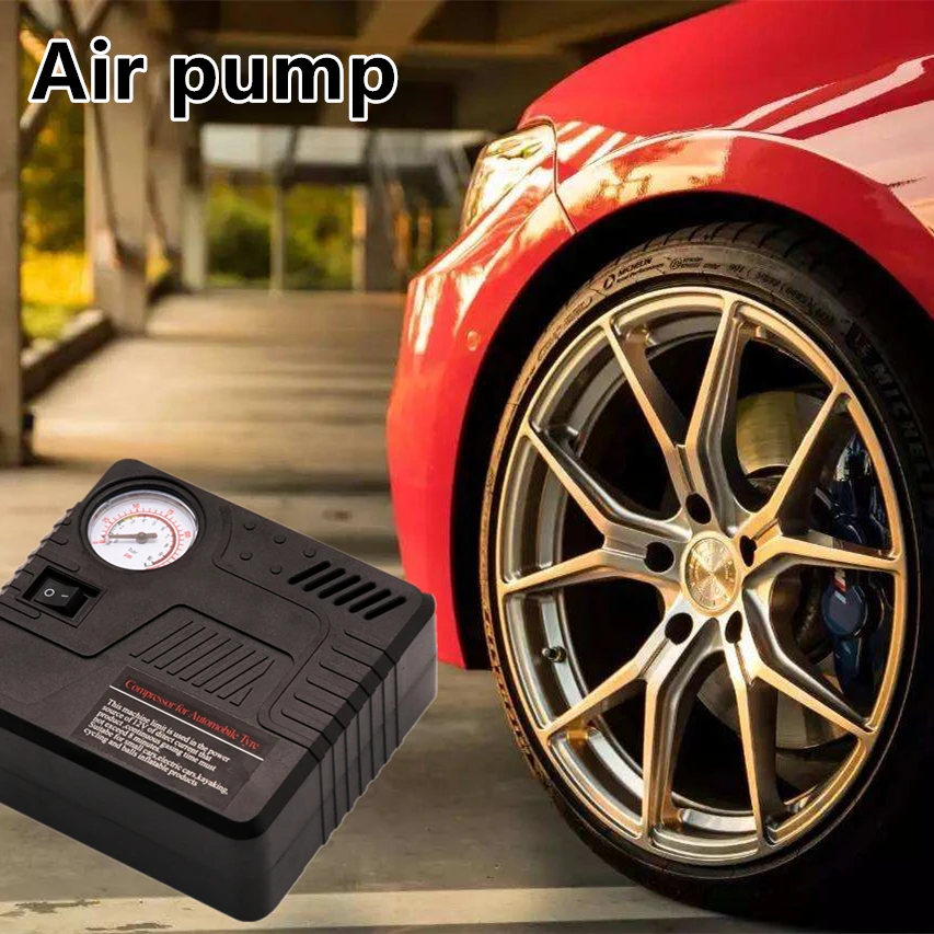 GKFLY Jump Starter Emergency Air Compressor Pump Starting Device Cables Booster Portable Power Bank Petrol Diesel Car | Автомобили и