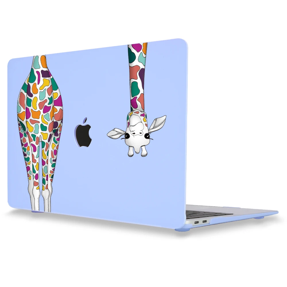 Чехол для ноутбука Redlai для Macbook pro air retina 11 13 15 с сенсорной панелью с изображением жирафа для Apple Mac book 13,3 дюймов