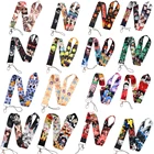 Ремешок BG1368 в виде корзины с фруктами, шнурок с рисунком аниме, мешки с петлей, держатель для телефона, шейные ремни, подвесные канаты, модные аксессуары для пуговиц