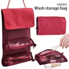 Женская косметичка, дорожный Органайзер, складная подвесная нейлоновая сумка для мытья, портативная косметичка, многофункциональная Сумочка для туалетных принадлежностей, оптовая продажа