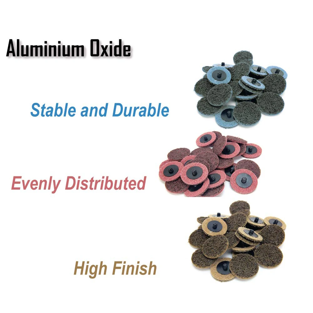 

2-Inch Sanding Discs Fine Medium Coarse Assorted Pack 45Pcs Roll Lock Surface Conditioning R-Type Quick Change Di Abrasive