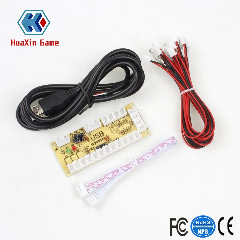 Аркадный джойстик DIY Kit Zero Delay USB контроллер ПК для аркадного джойстика + кнопки