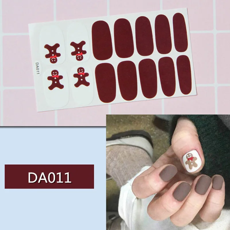 Мгновенный стикер для дизайна ногтей обертывание фольга сделай сам маникюра