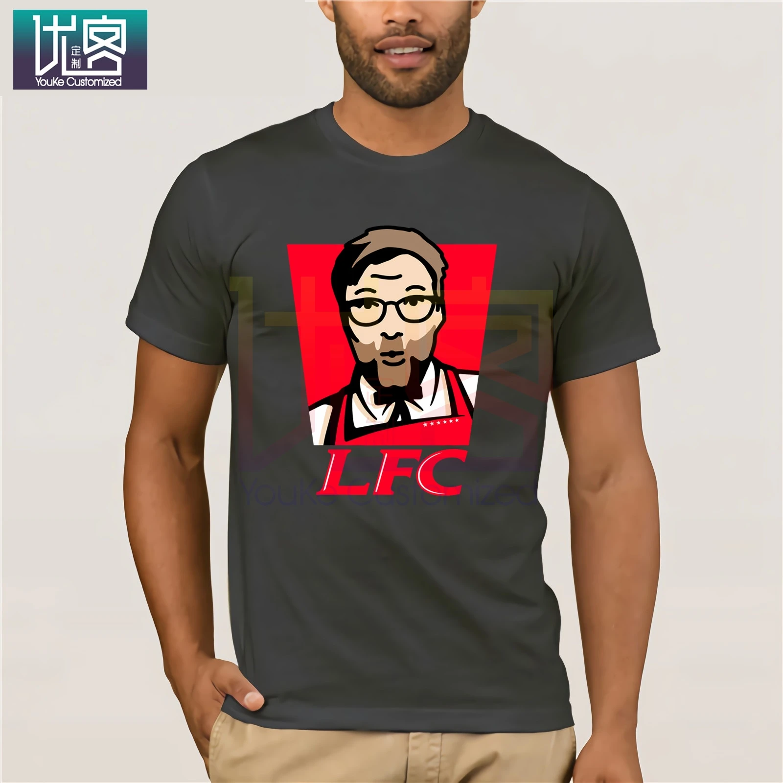 Liverpool Jurgen Klopp футболка lfc Подробная информация о забавном вдохновленном дизайне