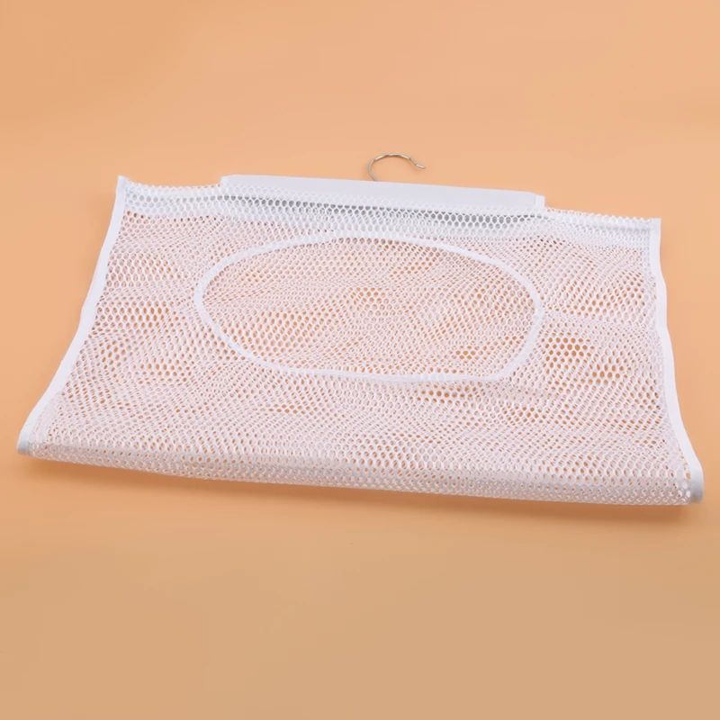 

Mesh Laundry Hamper Folding Hanging Storage Basket Portable High Quality Durable Space Saving Bag Suitable