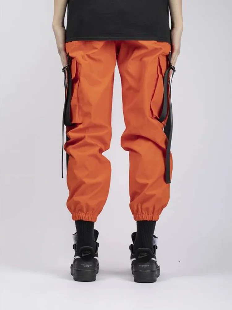 

2021 Men's New High-Quality Big Pocket Loose Casual European And American High Street Fashion Sports Hip-Hop Motorcycle Pants