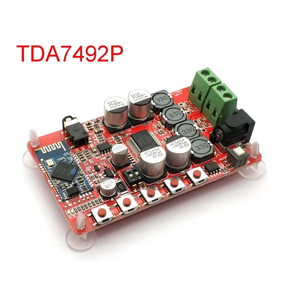 Плата усилителя беспроводного цифрового аудиоприемника TDA7492P 50 Вт + 50 Вт Bluetooth 4,0