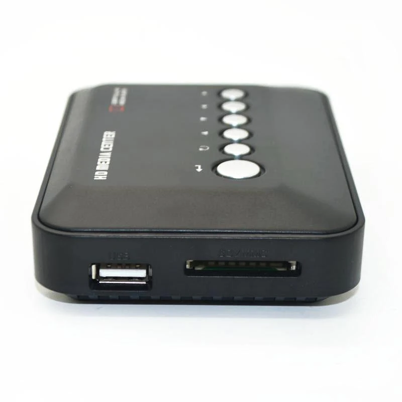 Мини-full HD 1080P медиаплеер с HDMI/VGA/AV/USB/SD/MMC/оптическим выходом EU Plug | Электроника
