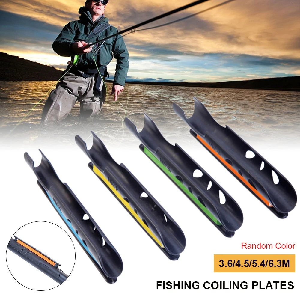 

Fishing Coiling Plates Winding Board Bite Holder Rod Bobbin Tackle Accessory New