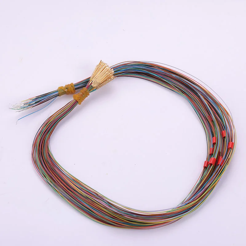 

200PCS R50-2W7 Test Needle Sleeve Outer Diameter 0.9mm with Wire Needle Seat Length 17.5mm Probe Socket