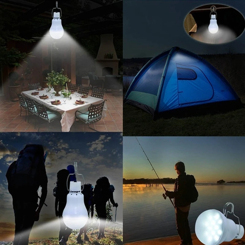 Портативная светодиодсветодиодный лампа SZYOUMY на солнечной батарее 1 5 Вт/5 В 150