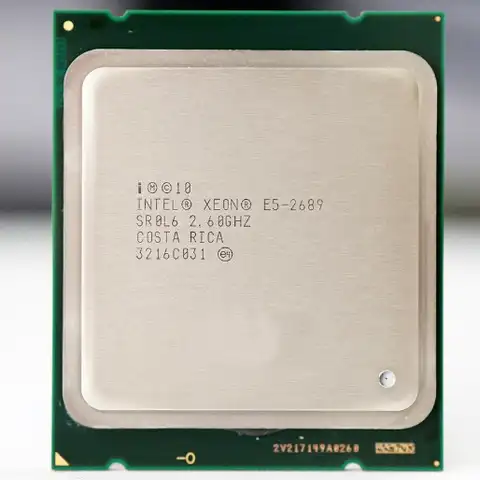 Процессор Intel Xeon E5 2689, LGA 2011, 2,6 ГГц, 8-ядерный, 16 потоков, E5-2689