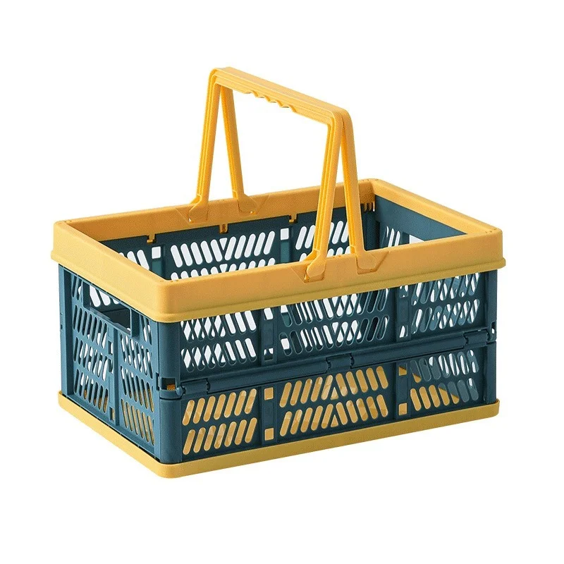 

Desktop Folding Storage Baskets Storage Organizer Box Organizer Drawer Basket Sundry Toys Snack Box Storage Basket 2021 New