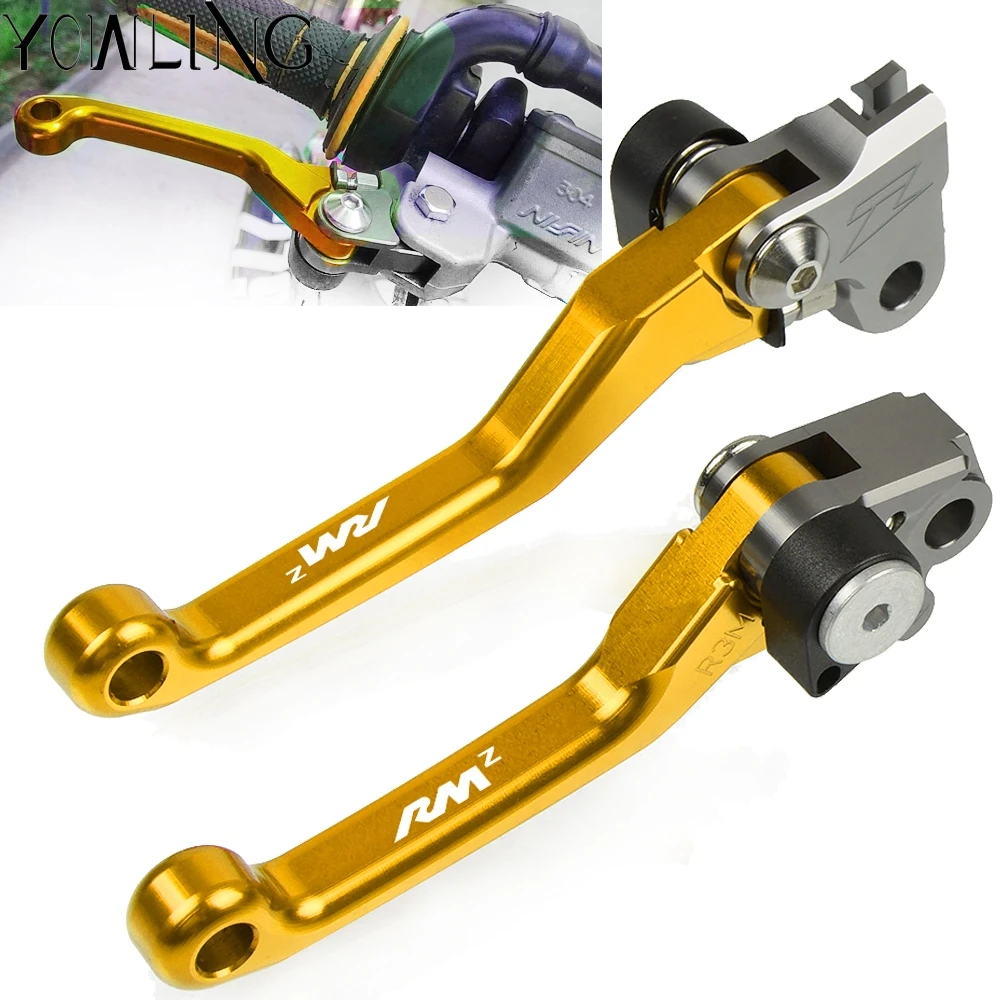 Для SUZUKI RMZ250 RMZ450 RMZ 250 RMZ 450 2005- Байк Кроссовый мотоцикл Шарнирный Рычаг складной ручной тормоз рычаг сцепления