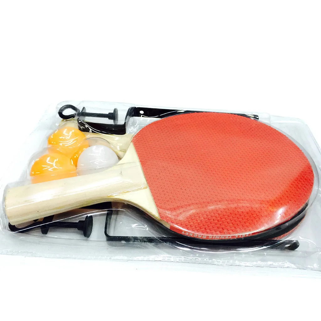 

Rubber Faced Table Tennis Racket Beginner Training Ping-pong Board Table Tennis Racket Set Ping Pong Racket Bat For Training