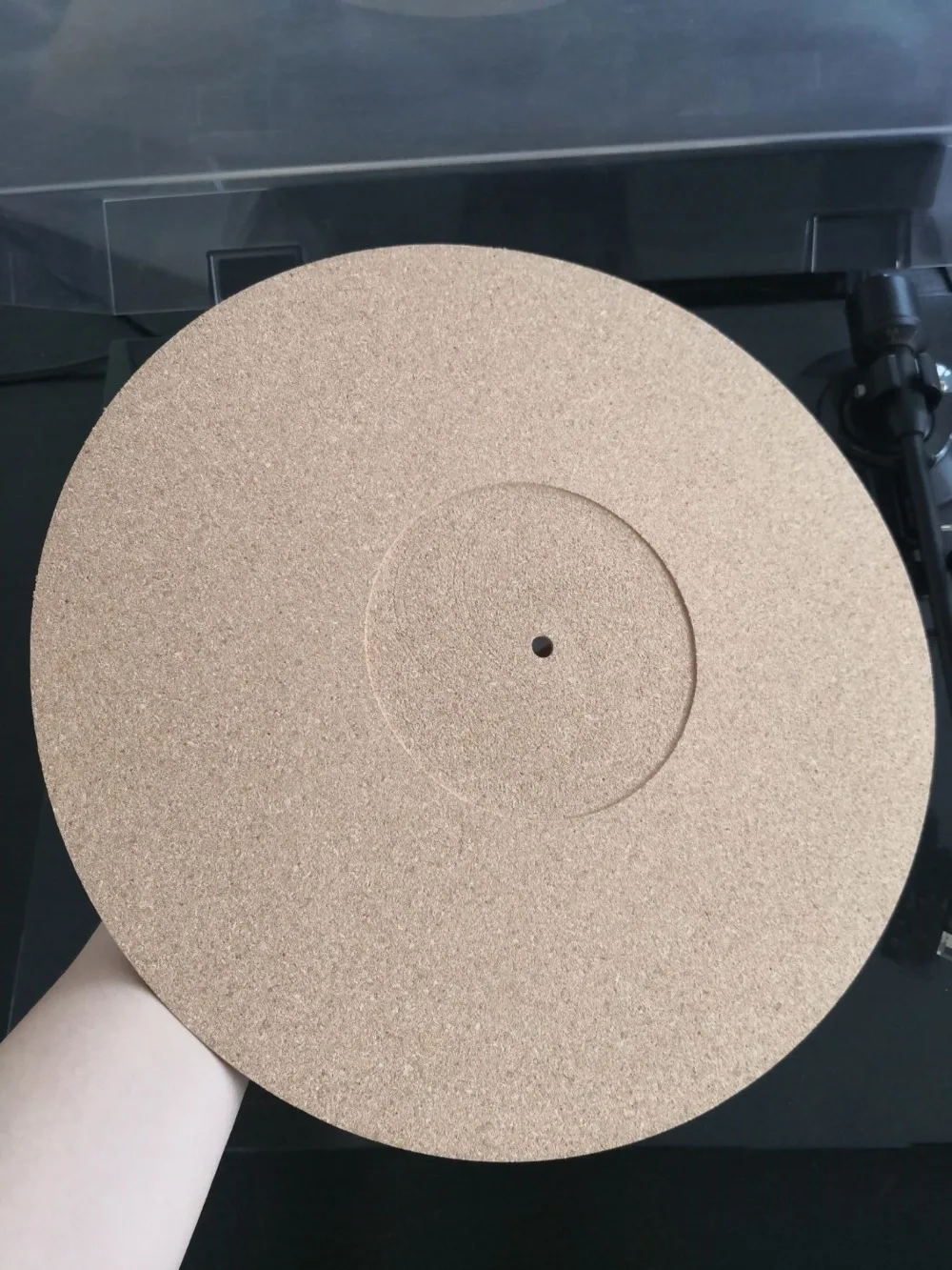 Корк LP коврик анти-статический слипмат для детей возрастом от 12 дюймов LP виниловых пластинок