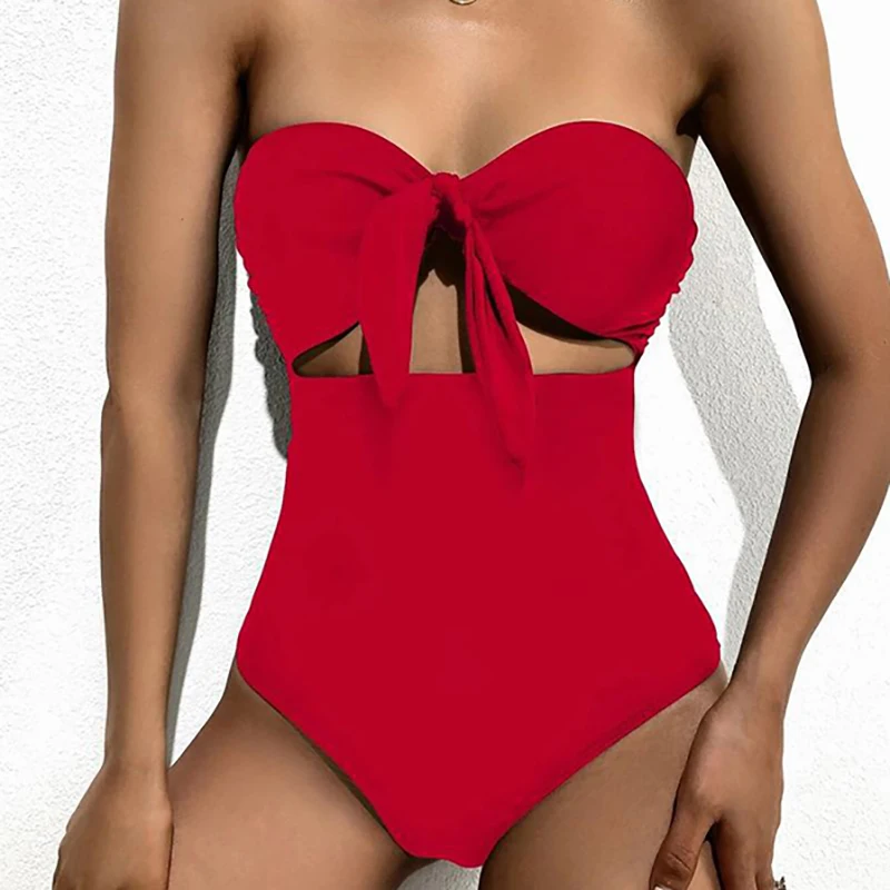 

Triangle Sexy Bikini High Waist Bikini Two Piece Bikini Strapless Printing Swimsuit Swimwear Swimming Beach