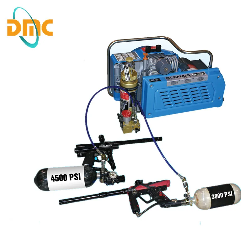 Compressor Pump Пейнтбол/Воздушный пистолет портативный компрессор складной Pcp насос Воздушный пистолет Pcp компрессор насос для винтовки 4500psi высокое давление 3 или 4 этап - Напряжение: Compressor Pump