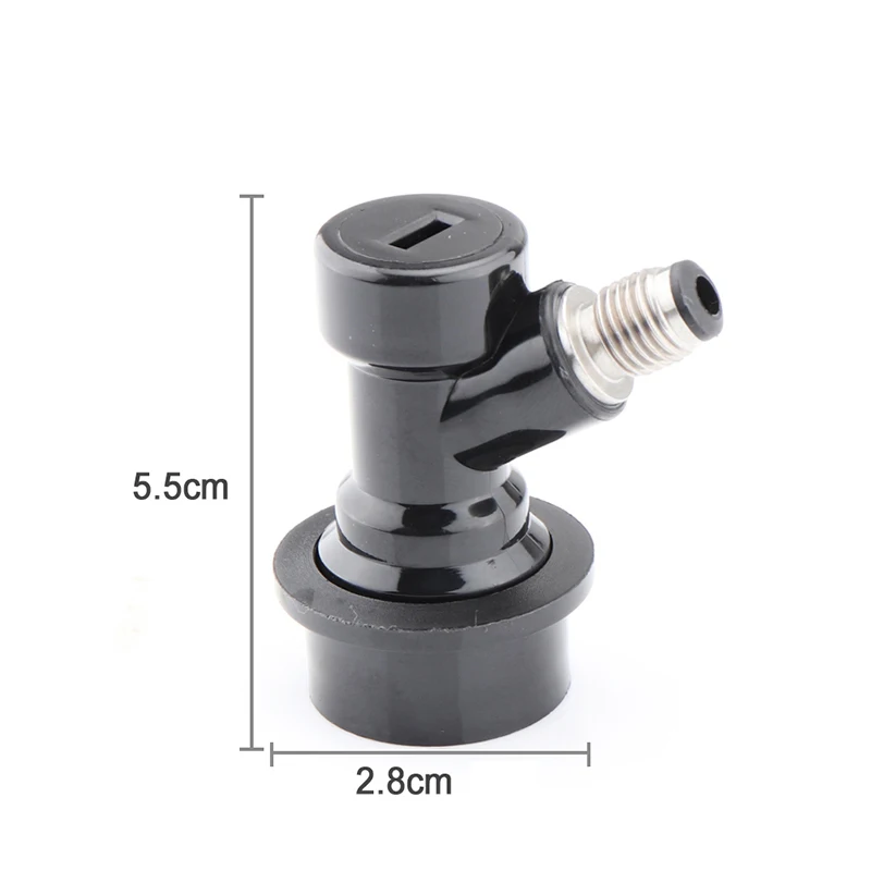 Homebrew Beer Keg Connector Dispenser Ball Lock Disconnect Liquid / Gas Connectors 1/4'' for | Дом и сад
