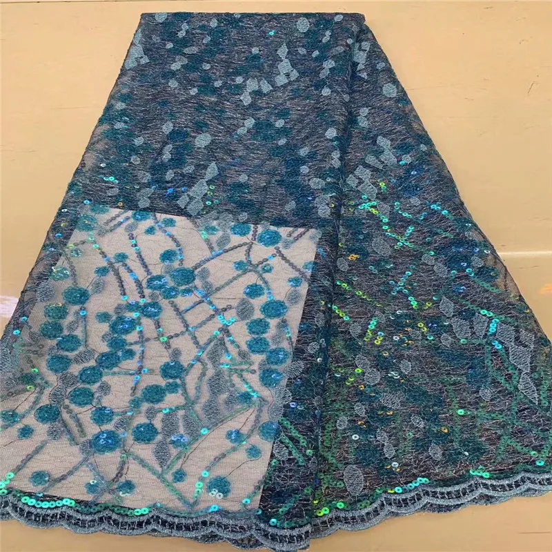 Pure White African Net Milk Silk Lace Sequins Embroiderd High Quality French Fabric Nigerian For Wedding | Дом и сад