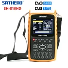 Sathero SH-810HD DVB-S2 DVB-T2 Combo Digital Satellite Finder Meter Support CCTV 3,5 inch TFT LCD Screen 8PSK 16APSK 810HD
