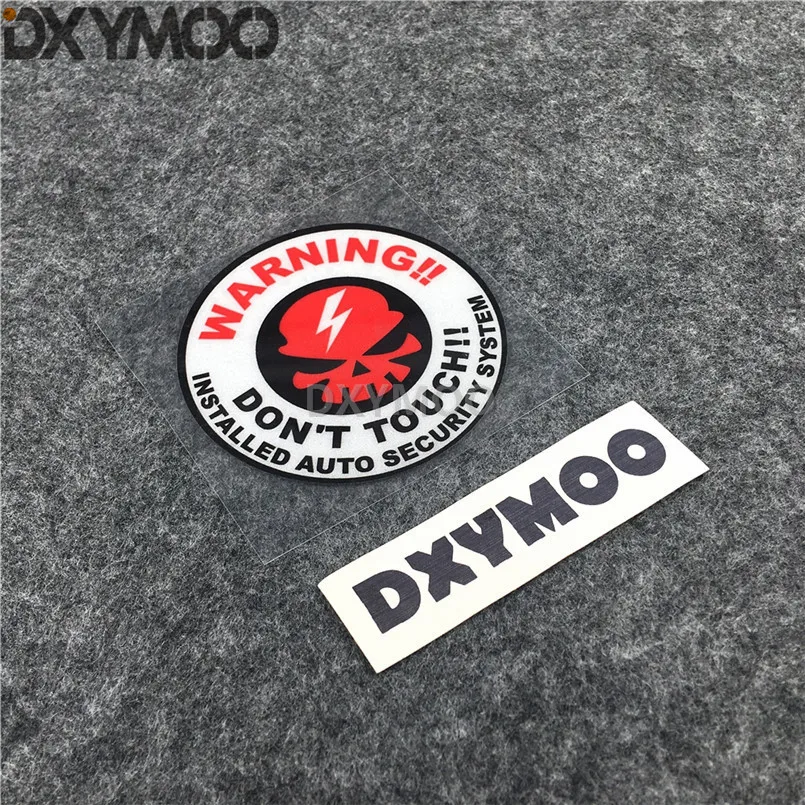 Автомобильный Стайлинг Виниловая наклейка Предупреждение ющая система