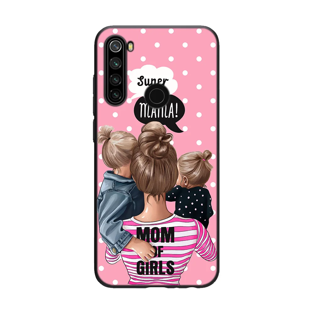 For Redmi note 8T case Soft TPU for Xiaomi 7 7A 8 8A Mi 9t 10 Pro Mum Love Baby 9S 9 Max | Мобильные телефоны и
