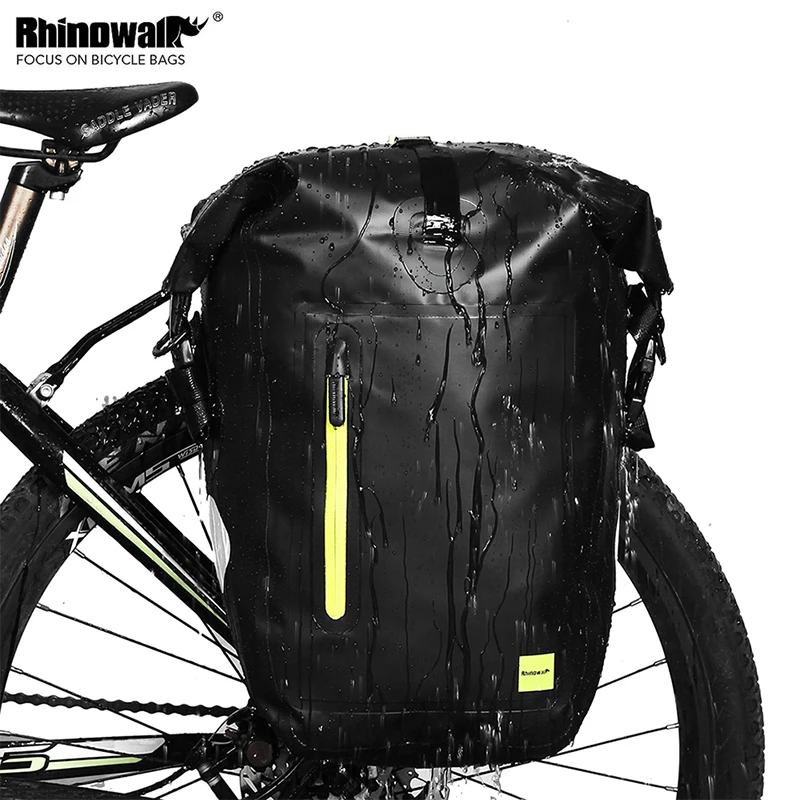 Сумка для велосипеда pannier задняя горного водонепроницаемая стойка велосипедных