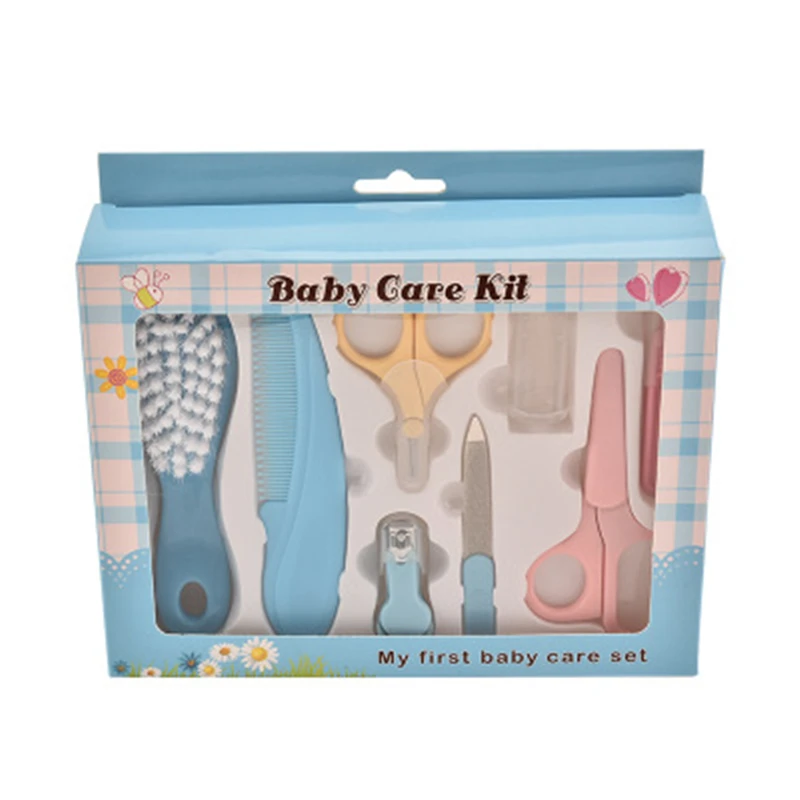 8 шт./компл. уход за новорожденным набор для детей Уход ногтями щетка ухода