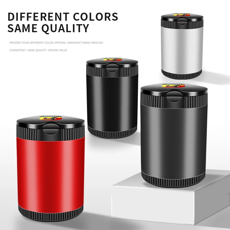 Автомобильная светодиодная пепельница лоток для мусора и сигар органайзер