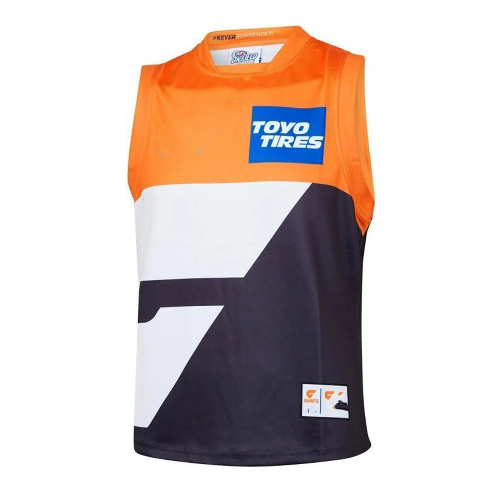 

2019 GWS GIANTS Home Guernsey Регби Джерси S-3XL