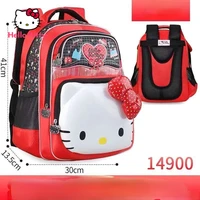 hello kitty student schoolbag children girls cute cartoon creative waterproof schoolbag