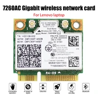 7260ac gigabit wireless network card dual band 2 4g5g bluetooth 4 0 mini pci e network card for lenovo s410 e440 e540 s440 s410