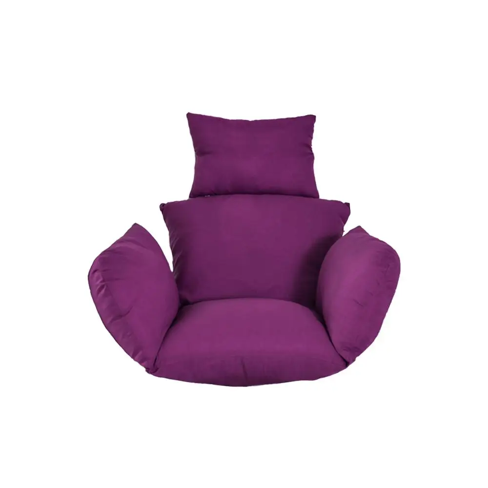 A purple Кресло-качалка, подушка для дивана, утолщенная подушка для сидения, диванная домашняя декоративная подушка, подвесное сиденье в автомобиль, спинка стула с подушкой - Цвет: A purple
