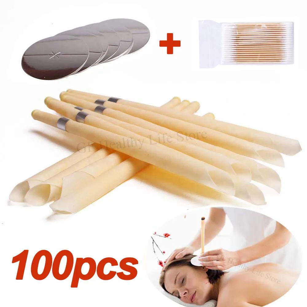 Свечи для ушей Beewax Ear Hopi 10 100 шт. инструмент удаления воска Индиана ароматерапия