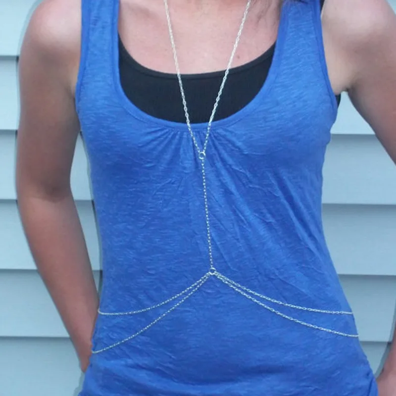 Лидер продаж цепочка для тела FUN-BEAUTY в Европе и Америке Пляжное бикини уличная