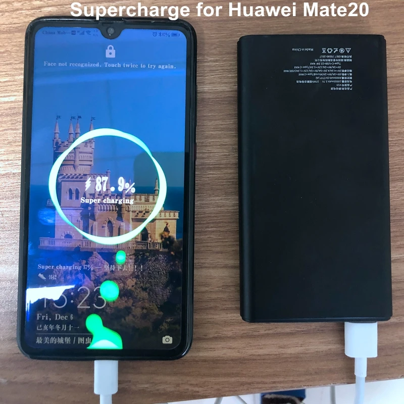 Vooc Dash внешний аккумулятор 10000 мА/ч внешний аккумулятор 5В 4А зарядное устройство для Oneplus 7 Pro 7T 5T 5 6 6T Oppo Reno R17 R15 R11 huawei Superchage SCP