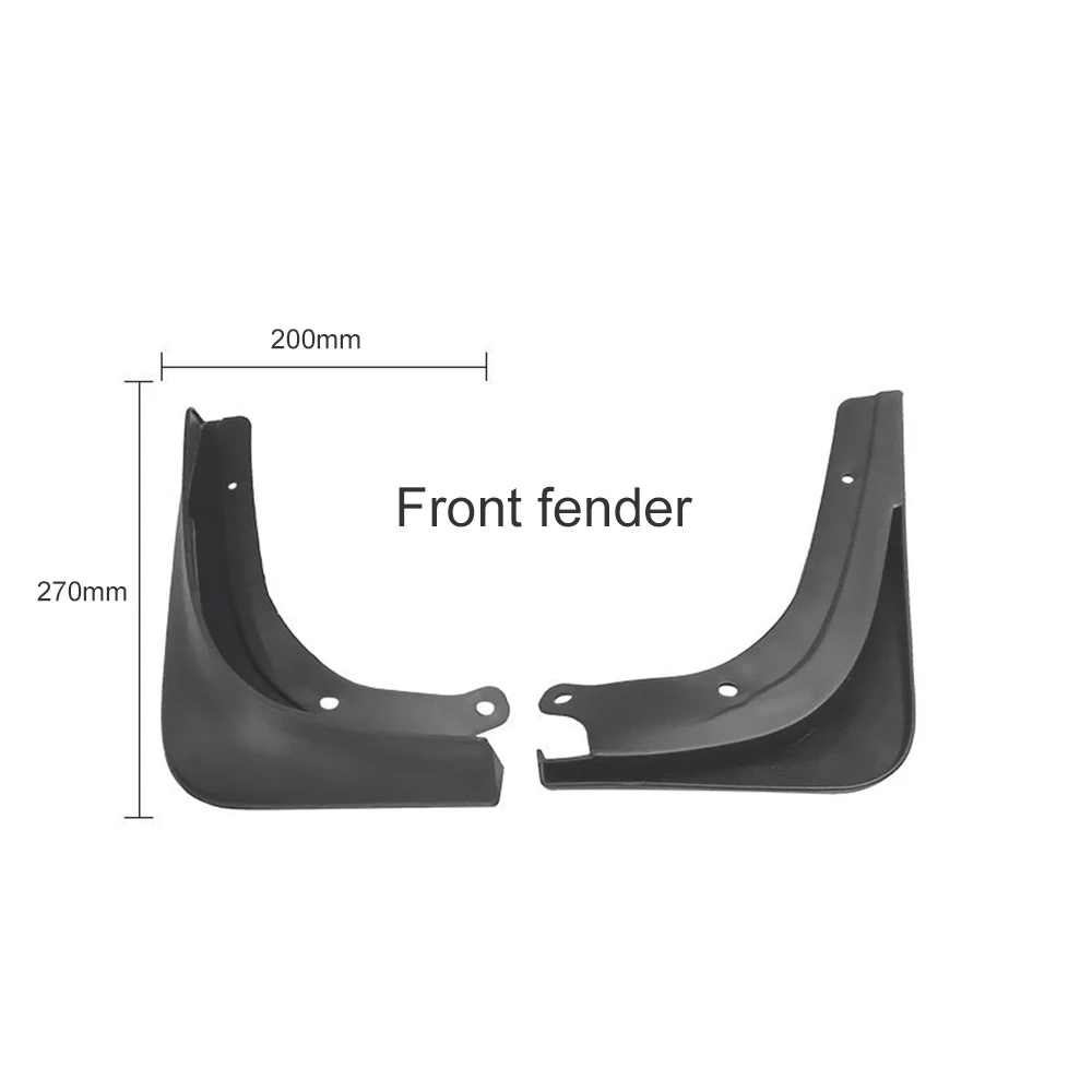 4 шт./компл. автомобиля брызговик крыло брызговики клапаном спереди и сзади