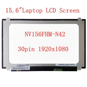 15 6 laptop lcd screen ips display nv156fhm n42 1920x1080 30pin fhd matrix notebook panel nv156fhm n42 free global shipping